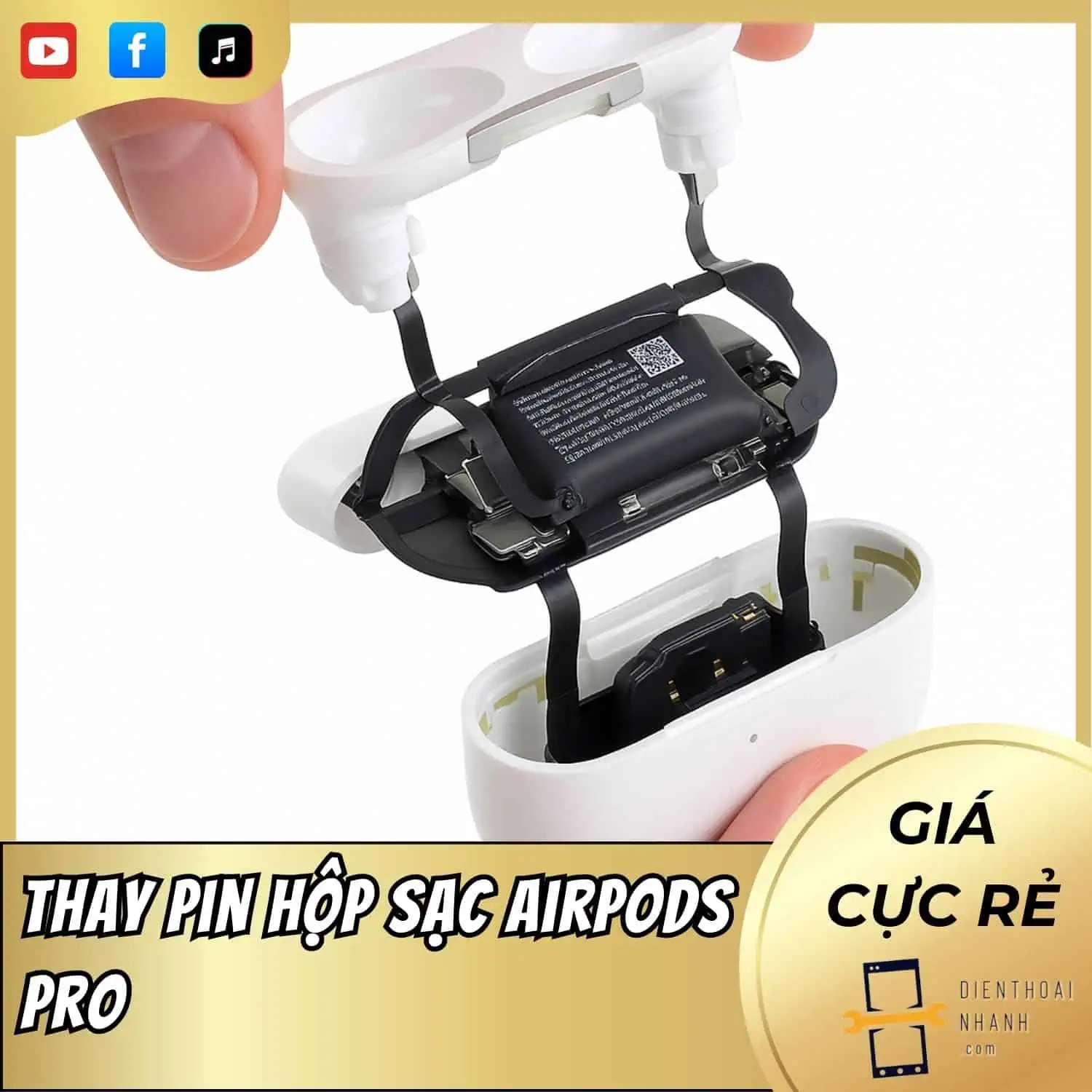| Tháng 12 2025 Dịch Vụ Thay Pin Hộp Đựng AirPods Pro Uy Tín, Nhanh Chóng