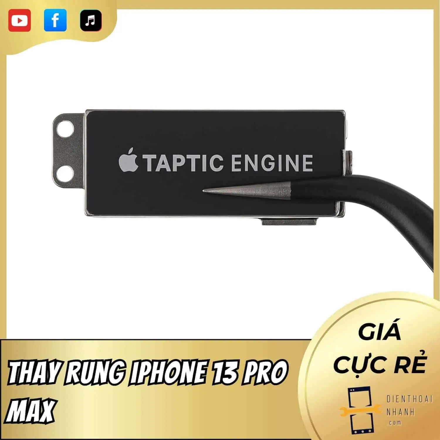 | Tháng 2 2026 Thay rung iPhone 13 Pro Max