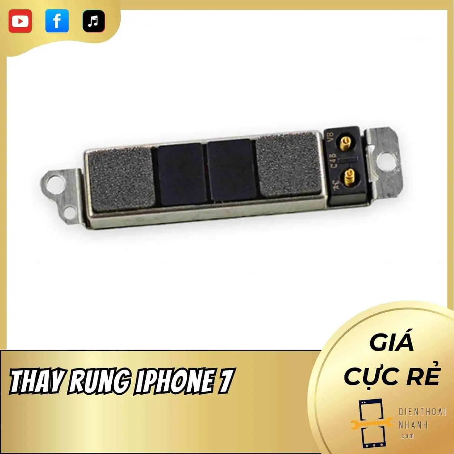 | Tháng 1 2026 Thay rung iPhone 7