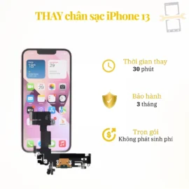 Thay chân sạc iPhone 13