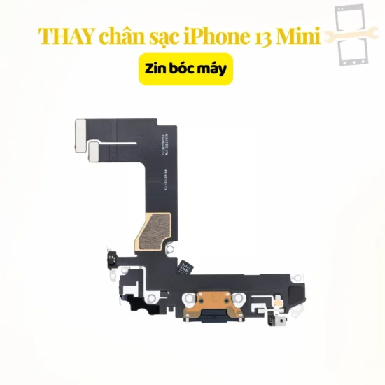 Thay chân sạc iPhone 13 mini zin bóc máy