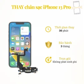 Thay chân sạc iPhone 13 Pro