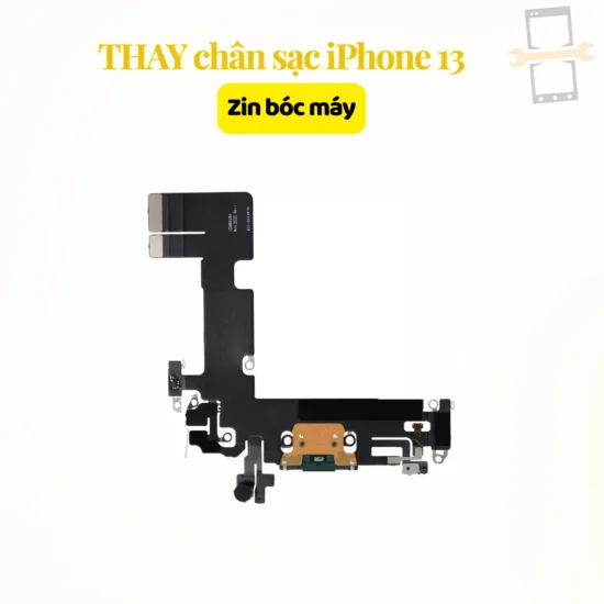 Thay chân sạc iPhone 13 zin bóc máy