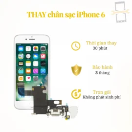 Thay chân sạc iPhone 6