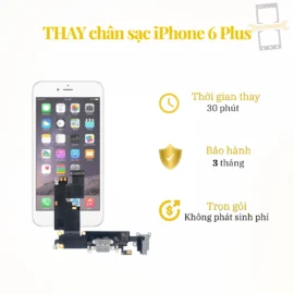 Thay chân sạc iPhone 6 Plus