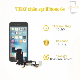 Thay chân sạc iPhone 6s