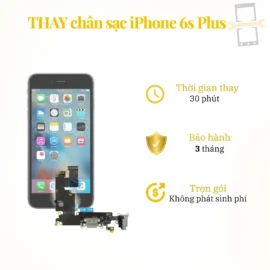 Thay chân sạc iPhone 6s Plus