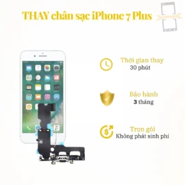 Thay chân sạc iPhone 7 Plus