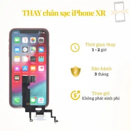 Thay chân sạc iPhone XR