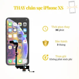 Thay chân sạc iPhone XS