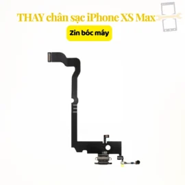 Thay chân sạc iPhone XS Max zin bóc máy