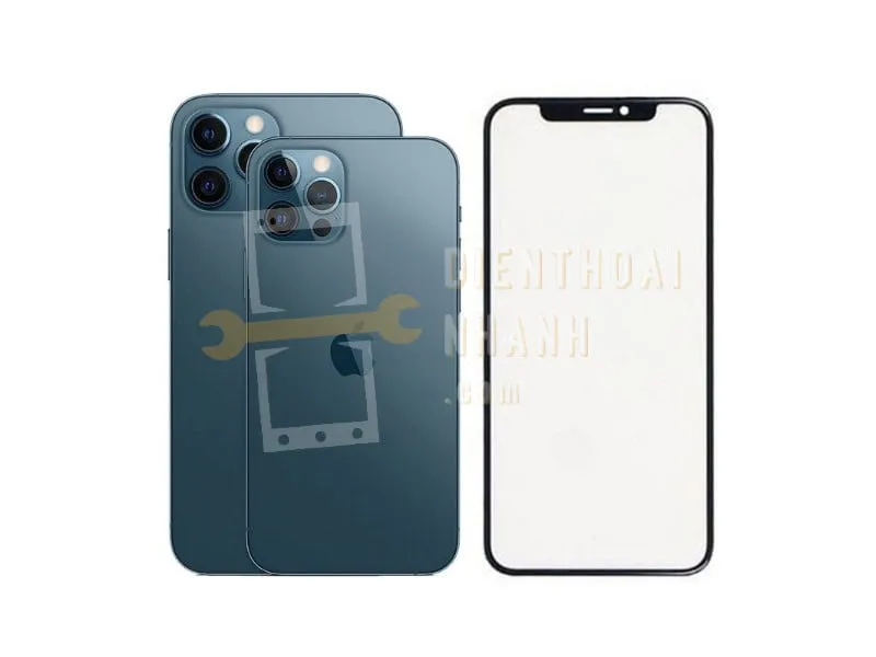 Phân biệt ép kính cảm ứng, thay kính cảm ứng và thay màn hình iPhone 12 Pro Max