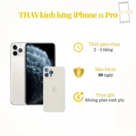 Thay kính lưng iPhone 11 Pro