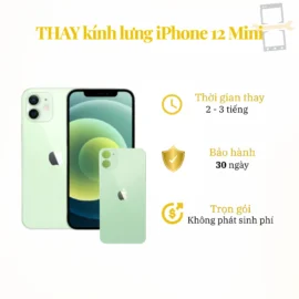 Thay kính lưng iPhone 12 Mini