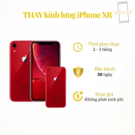 Thay kính lưng iPhone XR