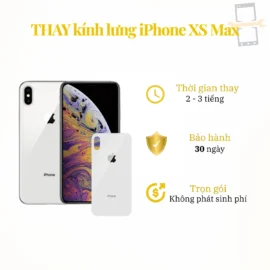 Thay kính lưng iPhone XS Max
