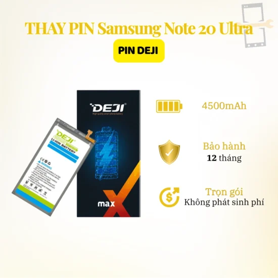 Thay Pin Samsung Note 20 Ultra Deji