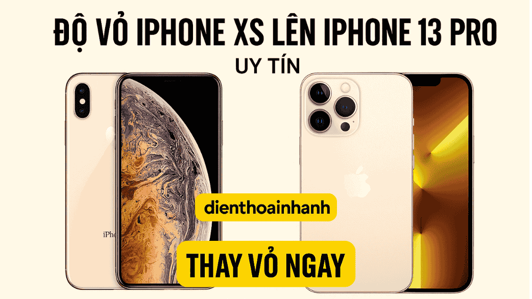 Độ Vỏ iPhone XS Lên iPhone 13 Pro: Biến Hóa Ngoại Hình