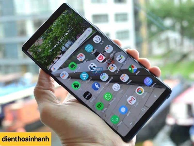Bảng giá thay ép cổ cáp màn hình Samsung Note 9 tại Điện Thoại Nhanh