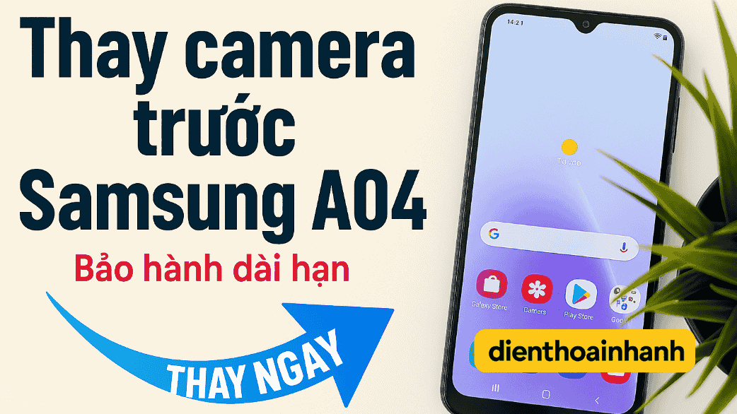 Có Nên Thay Camera Trước Samsung A04s Không?