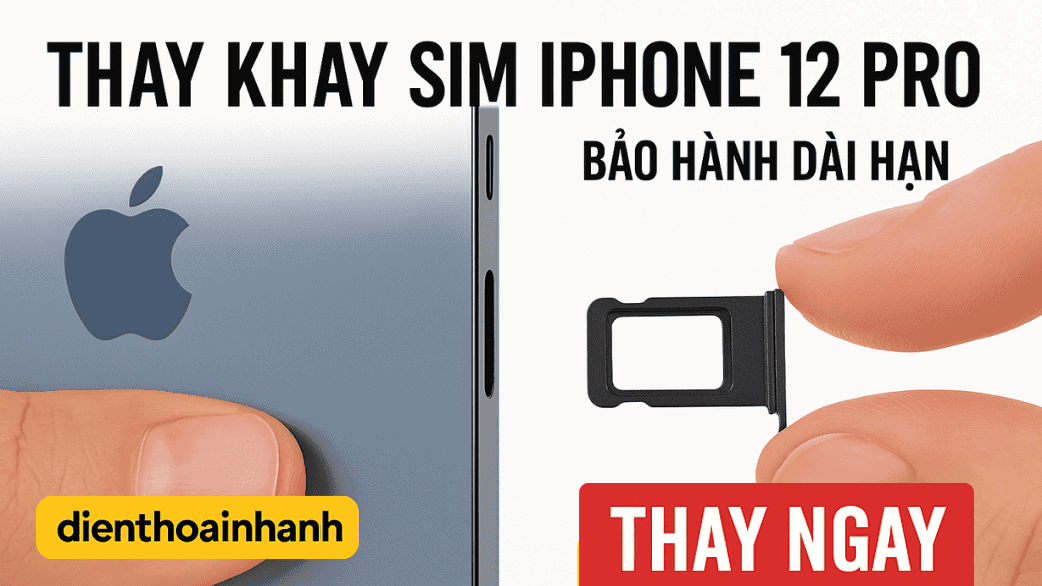 Tự thay khay Sim iPhone 12 Pro Max tại nhà – Nên hay không?