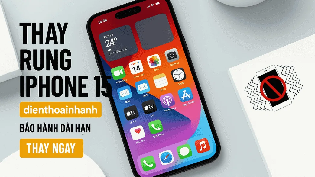 Dấu Hiệu Nhận Biết iPhone 15 Bị Hư Rung