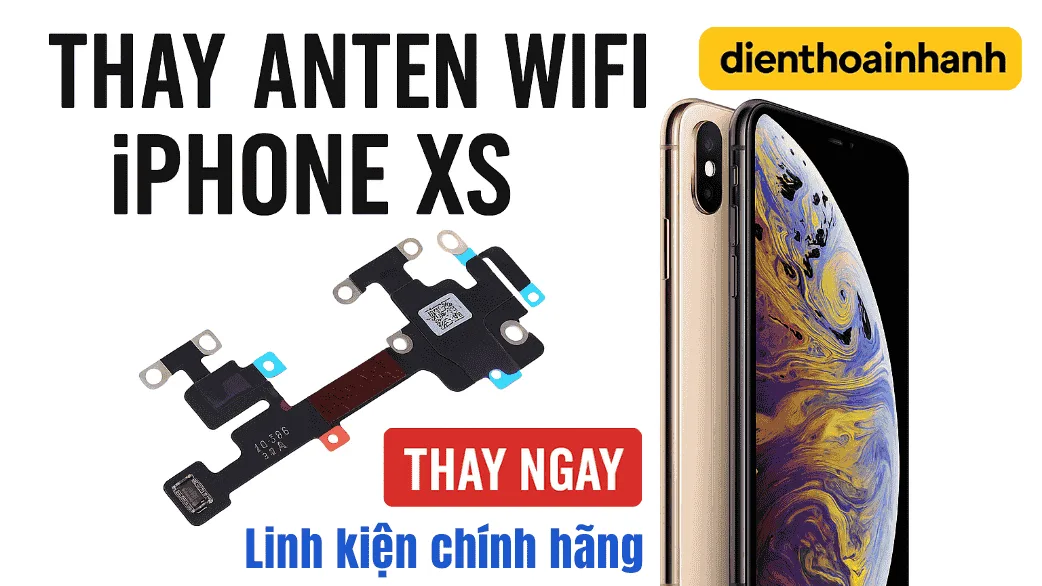 Câu hỏi thường gặp khi thay anten wifi iPhone Xs