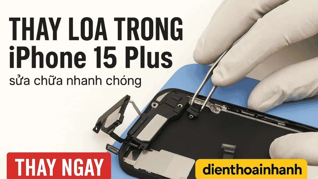 Thay Loa Trong iPhone 15 Plus