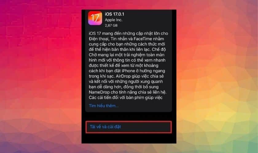 | Tháng 12 2025 Cải tiến Siri