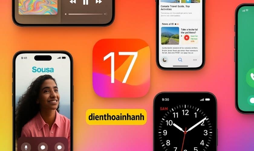 | Tháng 12 2025 Danh Sách Các Thiết Bị iPhone Hỗ Trợ Cập Nhật iOS 17