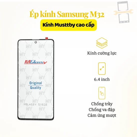 Ép kính Musttby Samsung M32