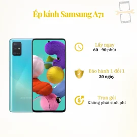 Ép kính Samsung A71