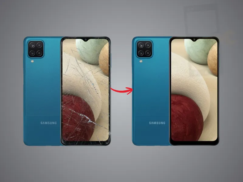 Khi nào cần ép kính Samsung A12?