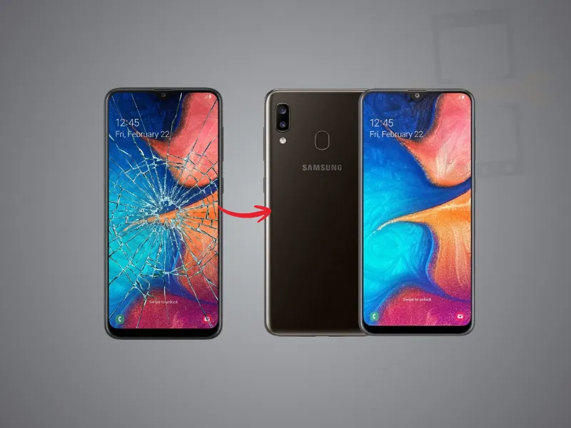 Khi nào cần ép kính Samsung A20?