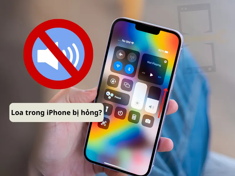 Khi nào cần thay loa trong iPhone 8