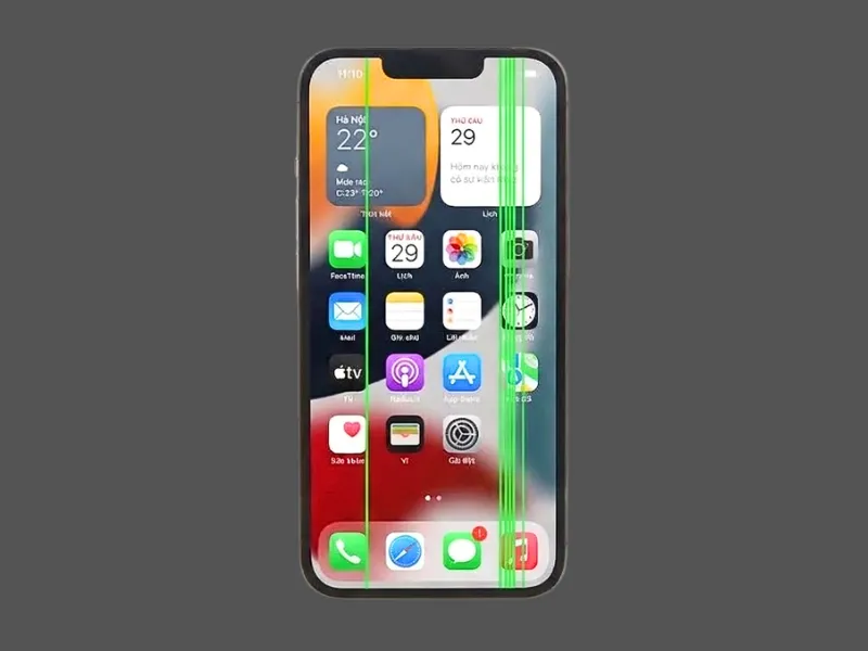 Khi nào có thể sửa sọc màn hình iPhone 13 Pro?