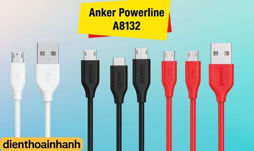 Bảng so sánh cáp sạc phổ biến