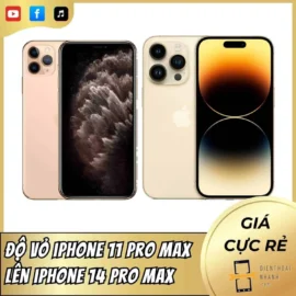 Độ Vỏ iPhone 11 Pro Max Lên iPhone 14 Pro Max