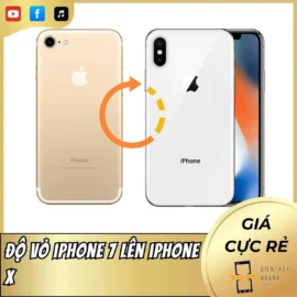 Độ vỏ iPhone 7 lên iPhone X