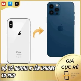 Độ vỏ iPhone X lên iPhone 12 Pro