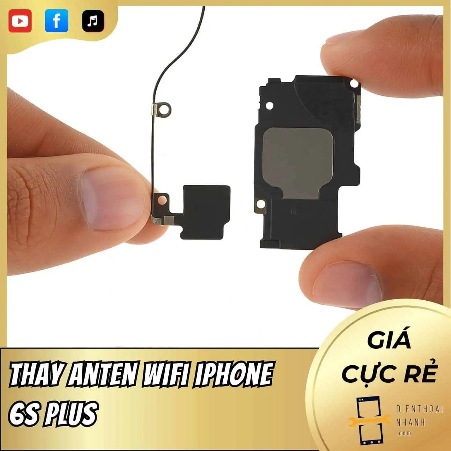 | Tháng mười một 2025 Thay anten wifi iPhone 6s Plus