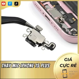 Thay Mic iPhone 15 Plus