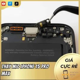 Thay Mic iPhone 15 Pro Max