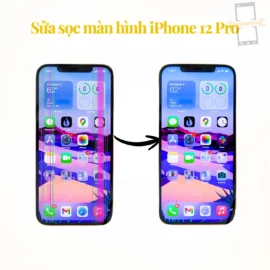 Sửa lỗi sọc màn hình iPhone 12 Pro