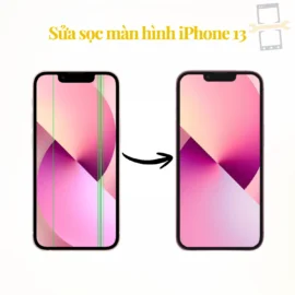 Sửa lỗi sọc màn hình iPhone 13