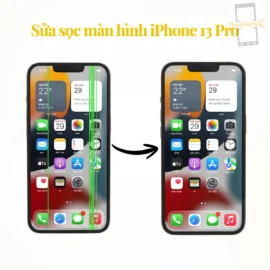 Sửa lỗi sọc màn hình iPhone 13 Pro