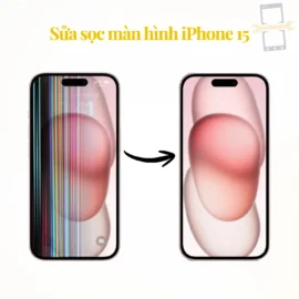 Sửa lỗi sọc màn hình iPhone 15