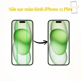 Sửa lỗi sọc màn hình iPhone 15 Plus