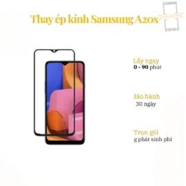Thay Ép Kính Samsung A20s