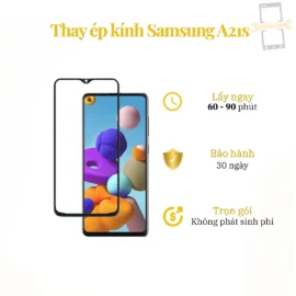 Thay Ép Kính Samsung A21s